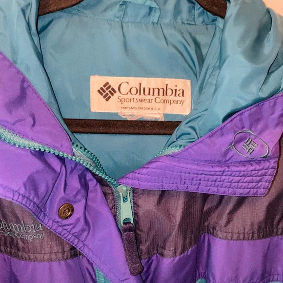 Vintage Columbia windbreaker jacket - Picture 3 of 4
